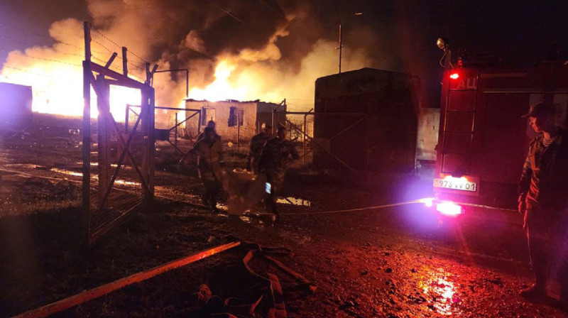 Таулы Қарабақтағы жарылыстан кем дегенде 125 адам қаза тапқан