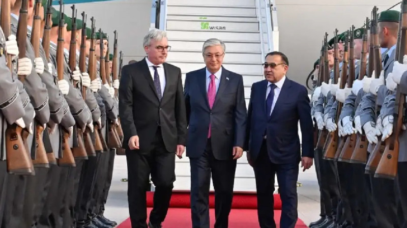 Қасым-Жомарт Тоқаевтың Германияға ресми сапары басталды