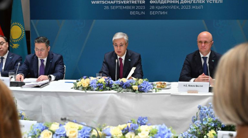 Токаев встретился с немецкими инвесторами: о чем говорил президент