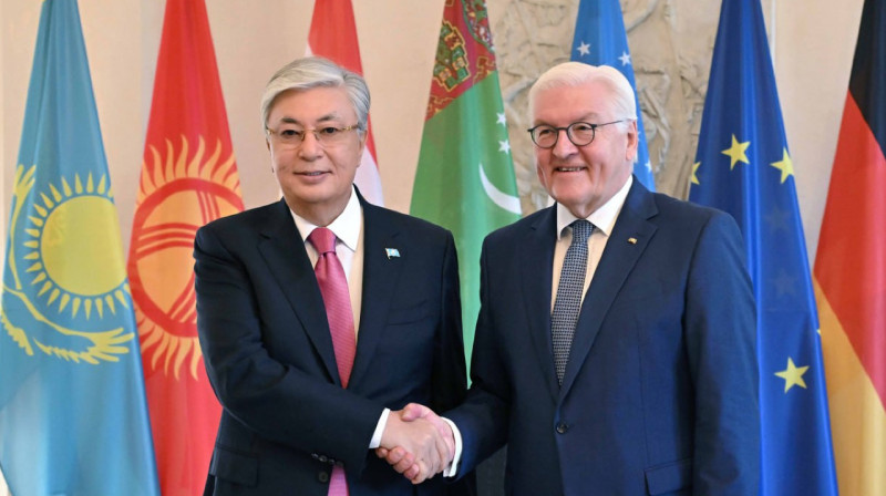 Токаев встретился с президентом Германии