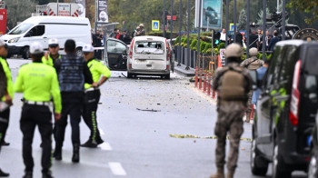 Террорист-смертник подорвал себя перед зданием МВД в Анкаре. ВИДЕО