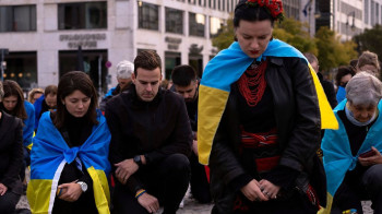Берлинде Украина қорғаушыларын еске алу рәсімі өтті