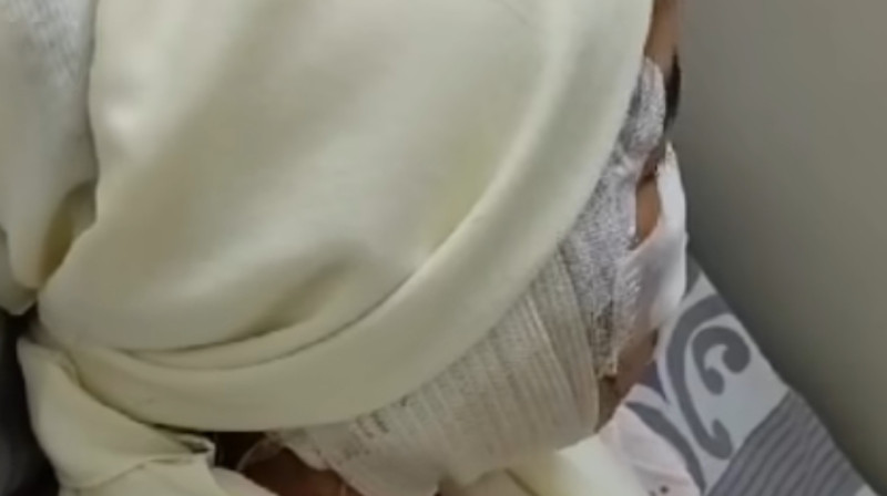 Пострадавшая от бывшего мужа кыргызстанка записала видеообращение