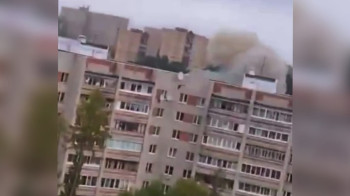 Военный завод атакован в Смоленске. ВИДЕО