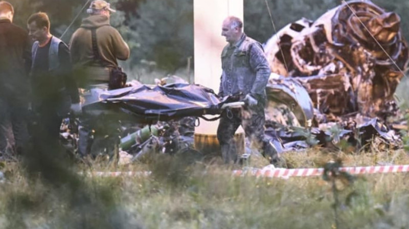 Путин озвучил возможную причину крушения самолёта Пригожина