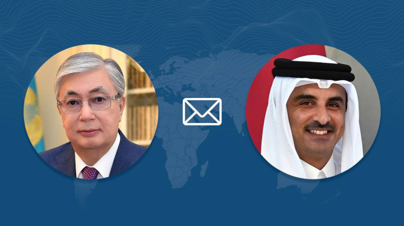 Токаев поговорил по телефону с эмиром Катара