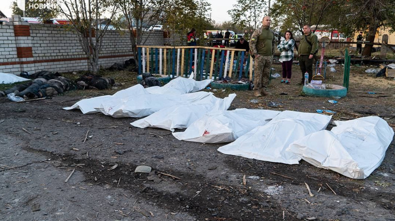 Более 50 погибших – результат попадания ракеты в харьковское кафе