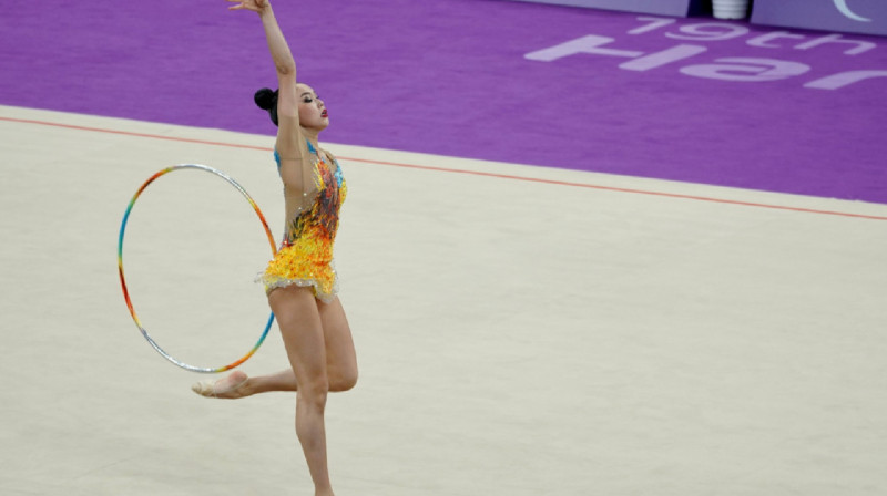 Казахстанские гимнастки завоевали две медали на Азиатских играх