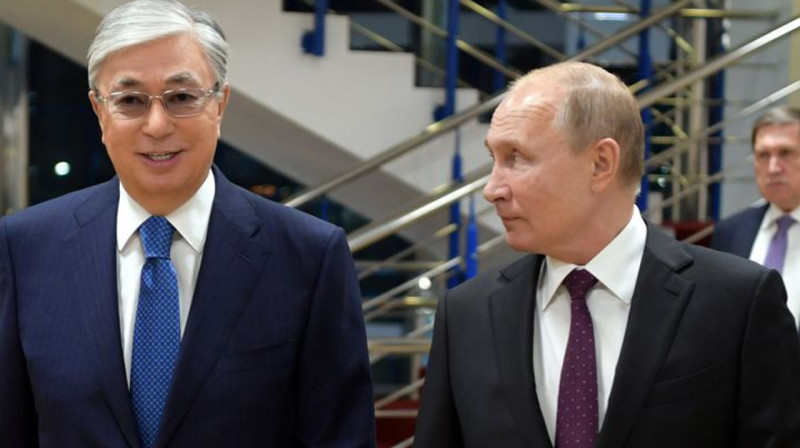 Токаев и Путин примут участие в церемонии запуска поставок газа в Узбекистан