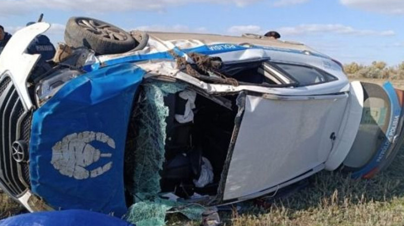 Дебошир стал причиной ДТП на трассе Костанайской области