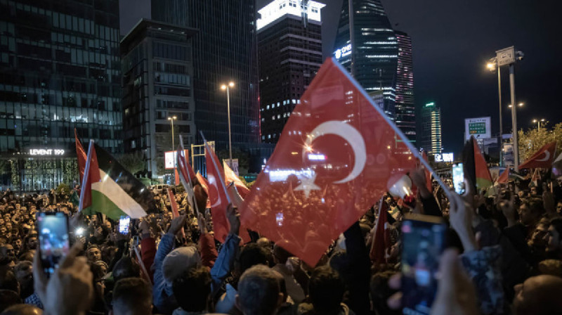 В Турции готовы создать полевой госпиталь для палестинцев