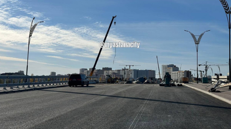 Техническое открытие нового моста по Тауелсыздык пройдет в Астане