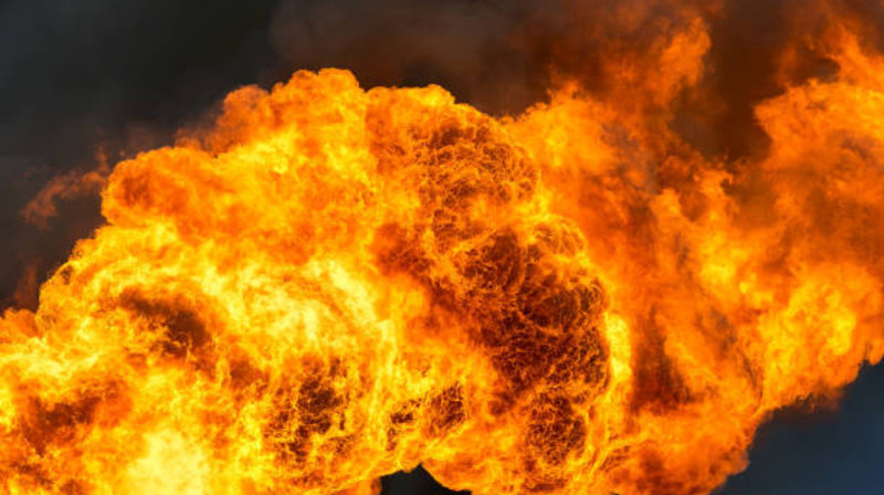 Мощный взрыв прогремел в Талгаре