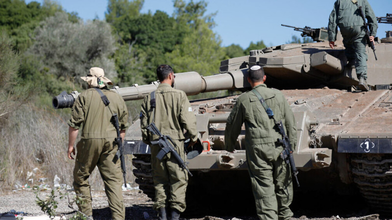 Израильский танк случайно атаковал позиции Египта на границе