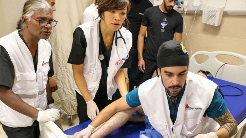 Машина скорой помощи подверглась атаке в Секторе Газа