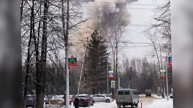 В Соликамске взорвался военный завод. ВИДЕО
