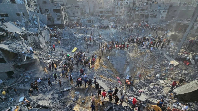 Израиль подтвердил удар по лагерю беженцев Джебалия в Газе