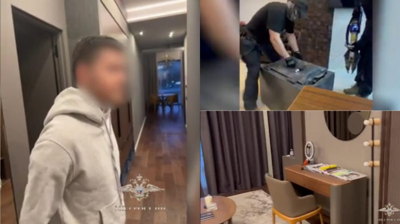 Появилось видео обыска в квартире Аяза Шабутдинова