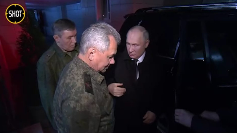 Путин посетил штаб Южного военного округа, ранее захваченный Пригожиным