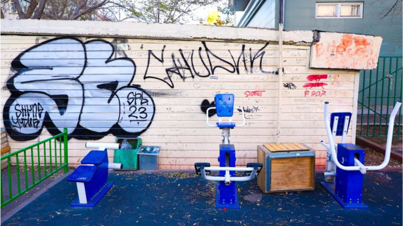 Рейд в общественных местах против вандализма провели в Астане