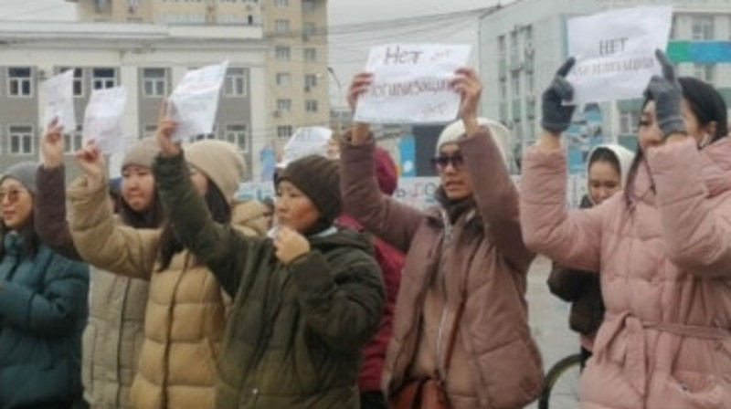 Российские власти запрещают женам мобилизованных выходить на митинги