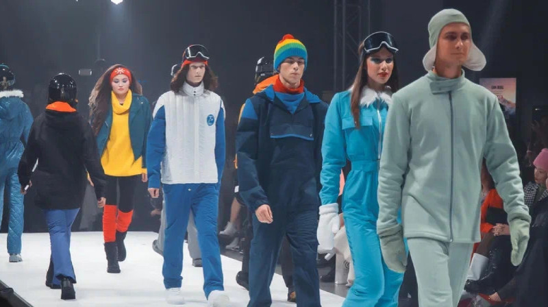 «Шымбулак» показал уникальную коллекцию горнолыжных костюмов