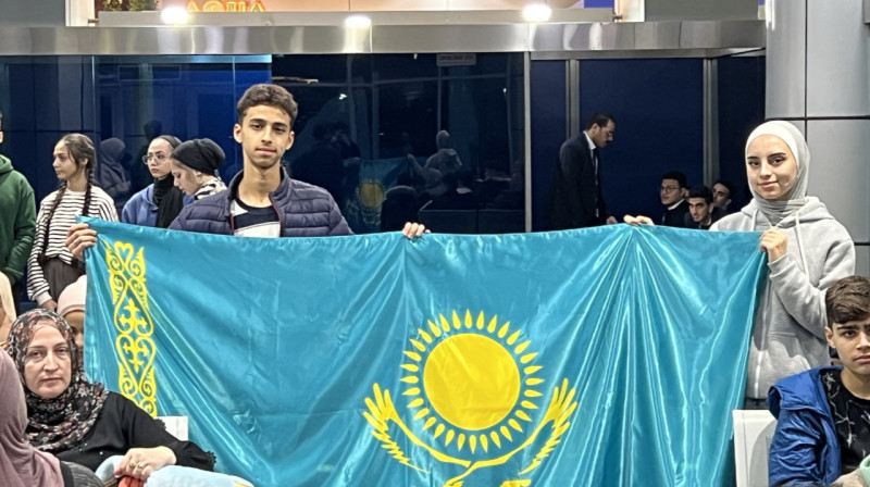 Казахстанцы прибыли в Алматы из сектора Газа