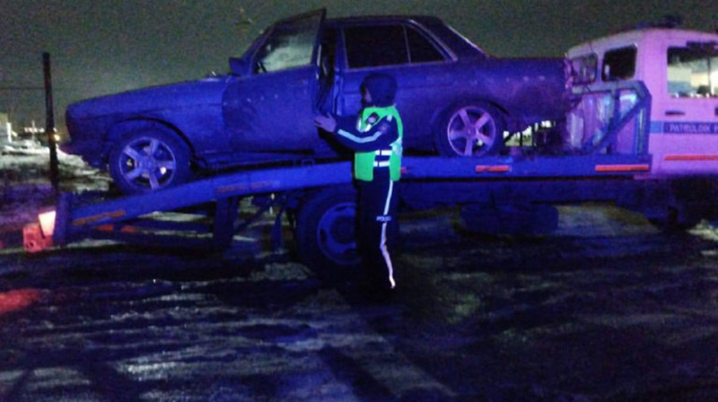 В Костанайской области пьяный водитель притворился пассажиром