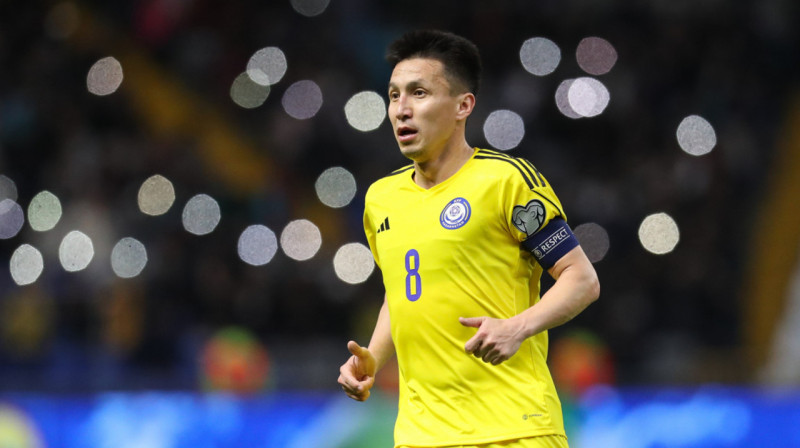 Гол капитана сборной Казахстана признали лучшим в отборочном цикле Евро-2024