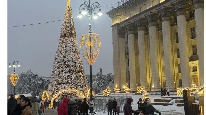 Как украсят Алматы к новому году