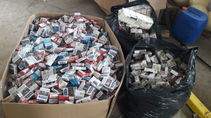 Контрафактные сигареты на 1,5 млрд тенге изъяли в Казахстане (видео)