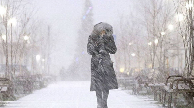 В Астане школьникам отменили очные занятия и закрыли трассы