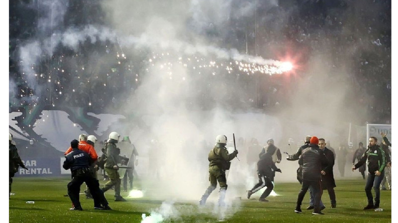 В Греции чемпионат по футболу пройдёт без болельщиков