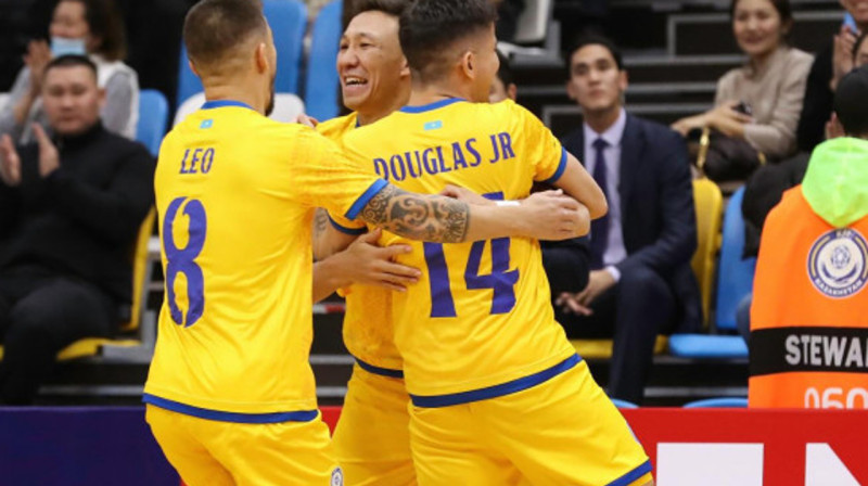 Сборная Казахстана по футзалу выиграла у Нидерландов со счётом 2:0