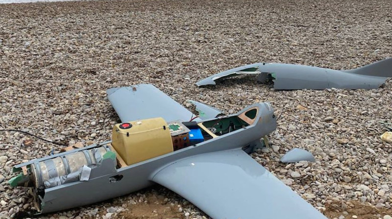 В Севастополе обнаружили разбившийся украинский дрон