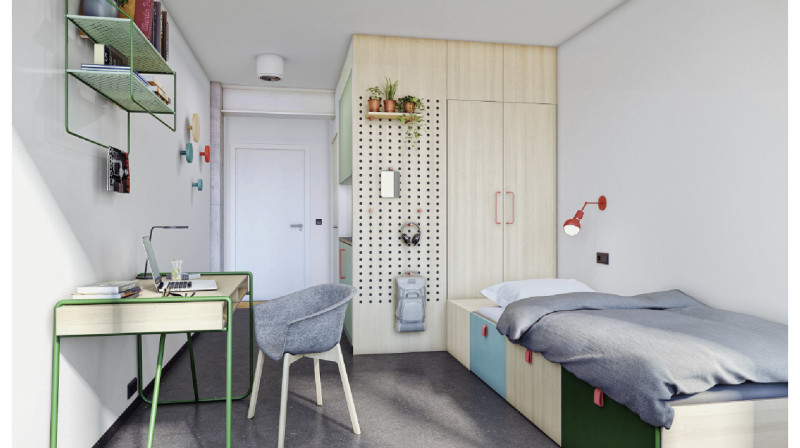 В Алматы открыли новое студенческое общежитие, построенное по международному стандарту