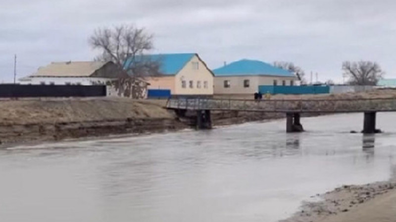 Уровень воды поднялся в реках Актюбинской области