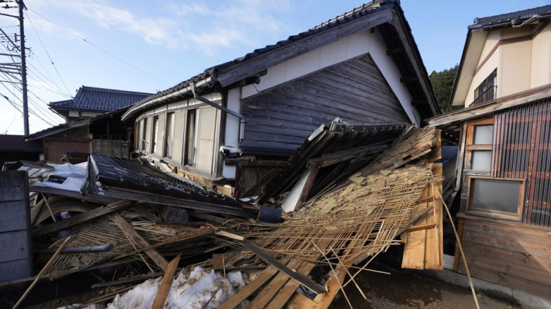 Еще одно землетрясение произошло в Японии