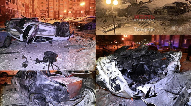 Очередная массированная атака Белгорода. ВИДЕО