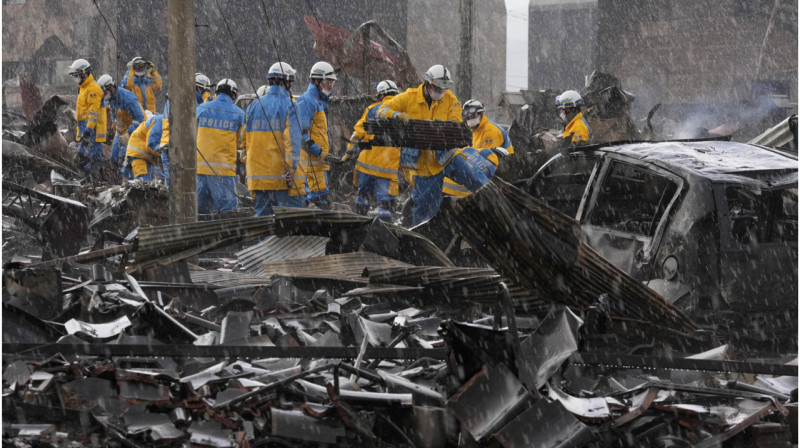 Количество жертв землетрясения в Японии возросло до 126 человек