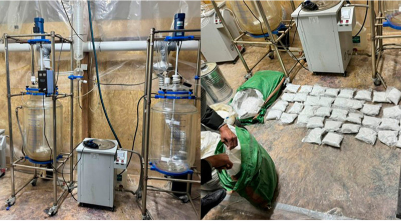 Нарколабораторию с иностранцами "накрыли" в Алматы