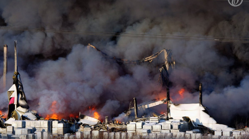 Пожар на складе под Санкт-Петербургом: пожарная инспекция не проводила проверок
