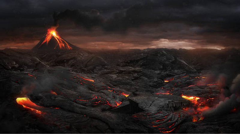 Извержение вулкана произошло в Японии