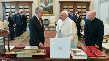 В Ватикане прошла встреча Токаева с Папой Римским
