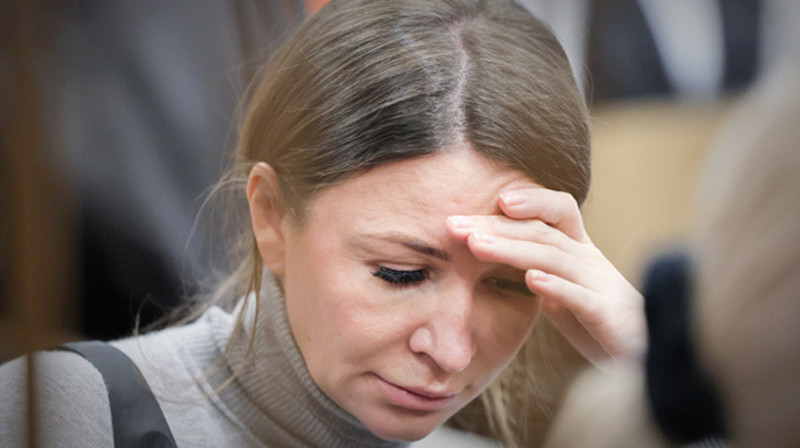 Блиновскую арестовали прямо в зале суда