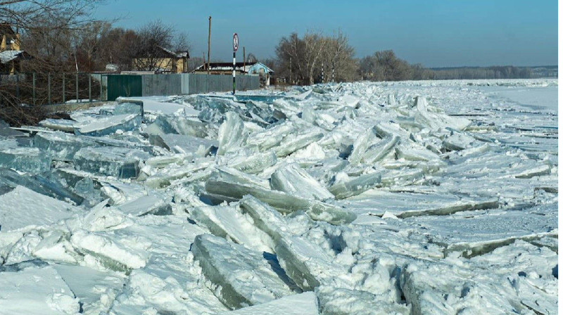 В Семее поднялся уровень воды в Иртыше