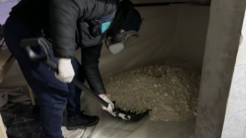 610 тысяч доз мефедрона изъяли у молодого парня в Алматы