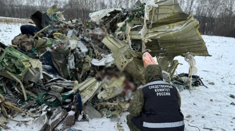 Черный ящик разбившегося Ил-76 нашли в Белгородской области