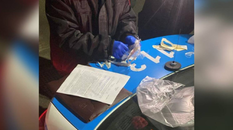 Алматинец прятал наркотики в нижнем белье