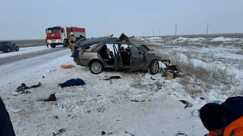 Смертельное ДТП с 3 жертвами произошло в области Жетису